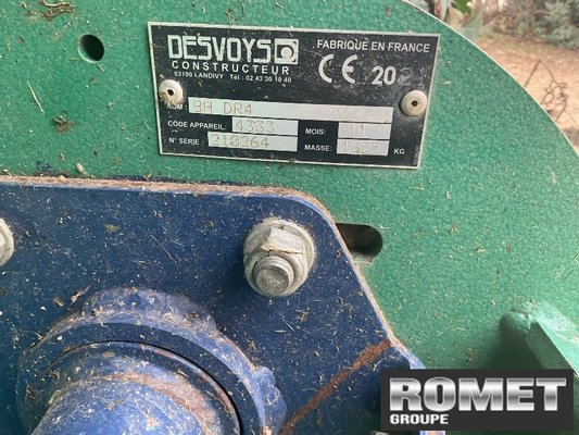Broyeur à axe horizontal Desvoys DR4-320
