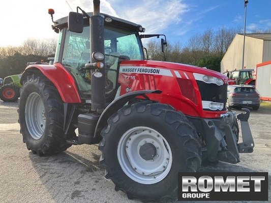 Tracteur agricole Massey Ferguson 7716 D6 EF