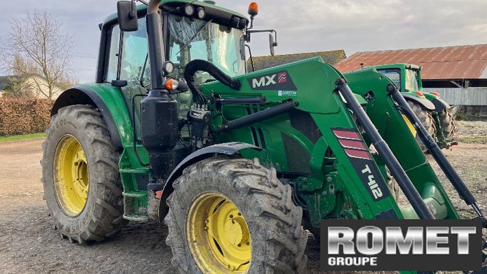 Tracteur agricole John Deere 6110M