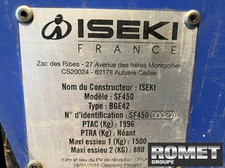 Tondeuse professionnelle Iseki SF450FH - 4