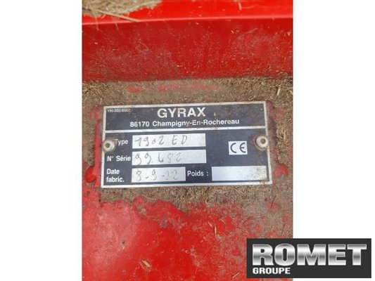 Gyrobroyeur Gyrax 1902 PRAIRIE