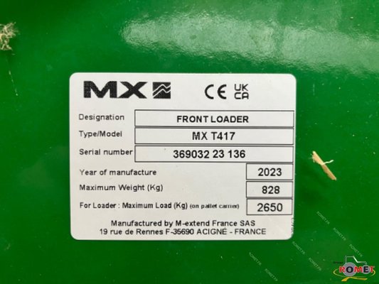 Tracteur agricole John Deere 6R 150