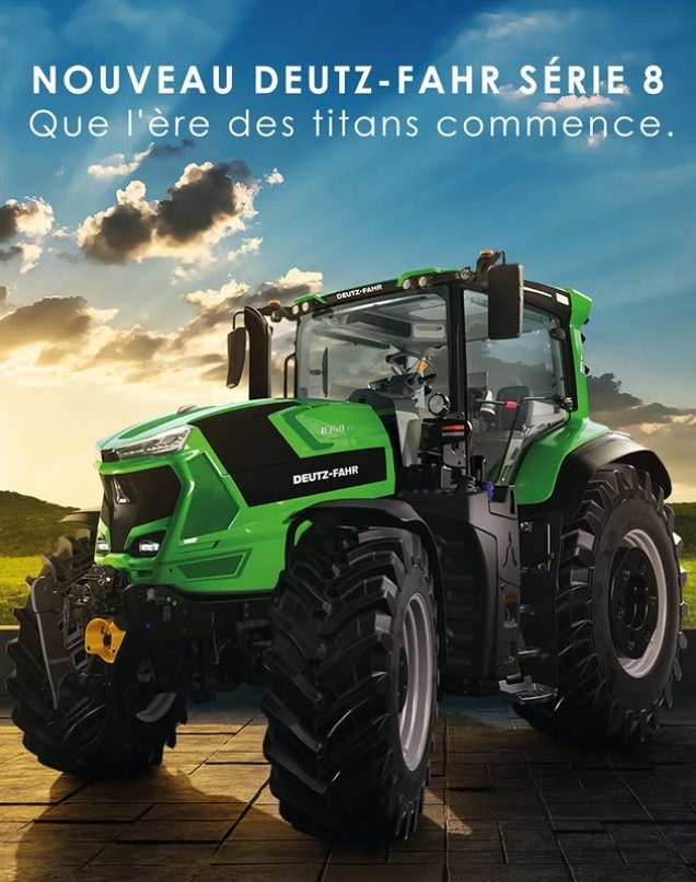 Nouveau Deutz-Fahr série 8