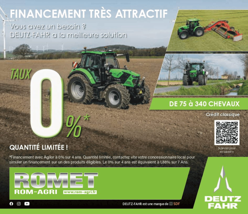 Financement très attractif !