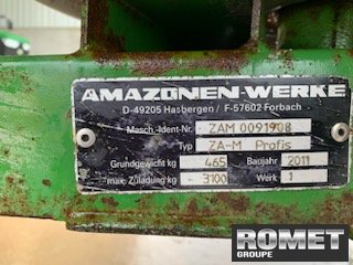 Distributeur d'engrais Amazone ZAM-PROFIS2500