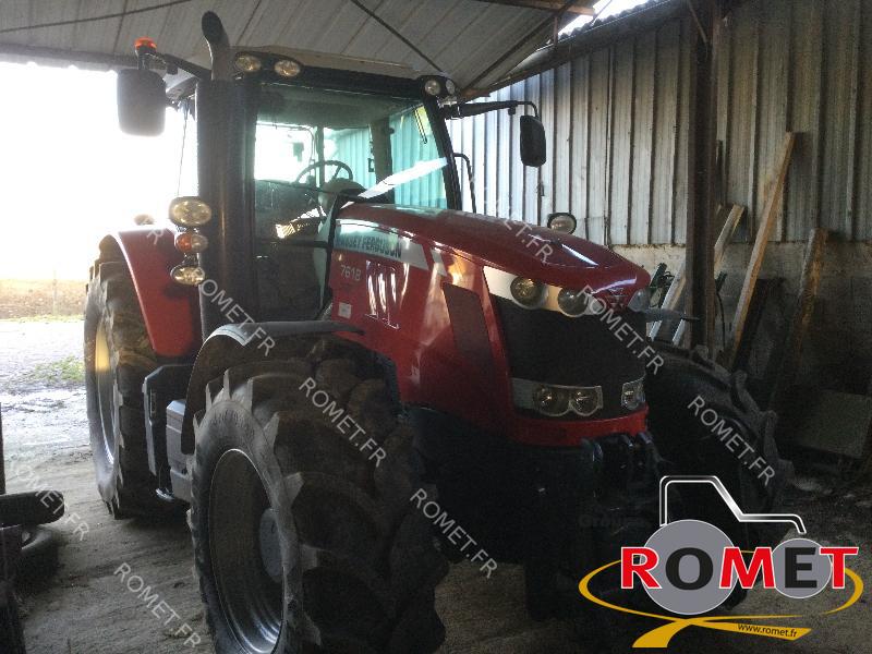 Tracteur agricole Tracteur agricole Massey Ferguson 7618 DV EX