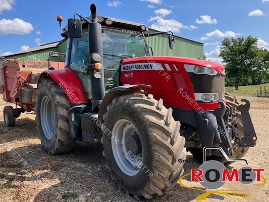 Tracteur agricole Massey Ferguson 7616 DV EF