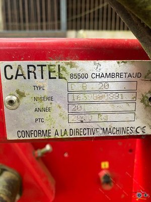 Désileuse pailleuse Silofarmer DPRH20AB