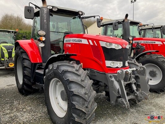 Tracteur agricole Massey Ferguson 7716 D6 EF