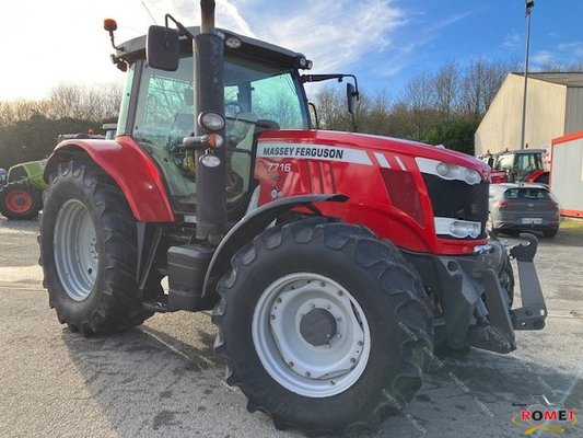 Tracteur agricole Massey Ferguson 7716 D6 EF