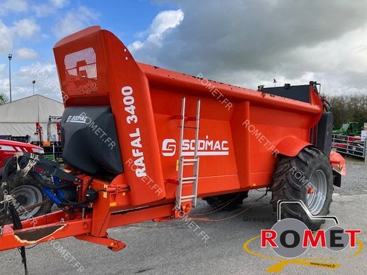 Epandeur à fumier Sodimac RAFAL 3400