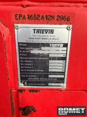 Epandeur à fumier Thievin MARAL 150
