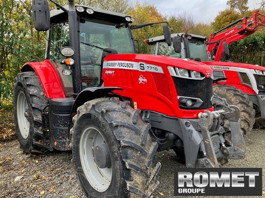 Tracteur agricole Massey Ferguson 7716 S DV EF