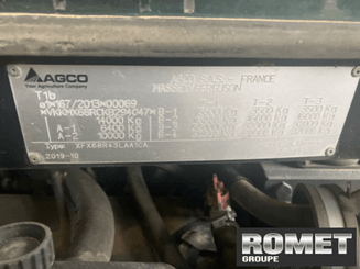 Tracteur agricole Massey Ferguson 7726 S DV EX - 3