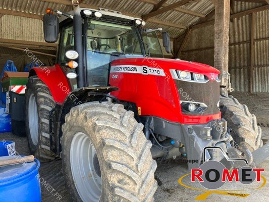 Tracteur agricole - 7718 S D6 EF MR