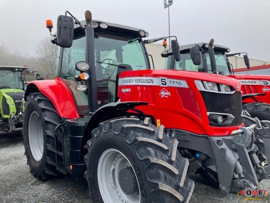 Tracteur agricole Massey Ferguson 7716 S D6 EF MR