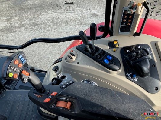 Tracteur agricole Massey Ferguson 7715 S D6 EF DX