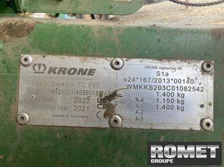 Andaineur Krone SWTC 880 - 4