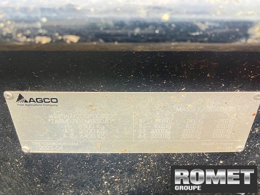 Tracteur agricole Massey Ferguson 5711 M D4 ES