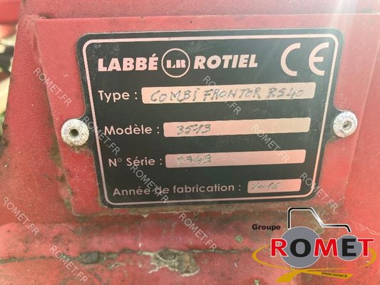 Déchaumeur Labbe Rotiel FRONTOR R540