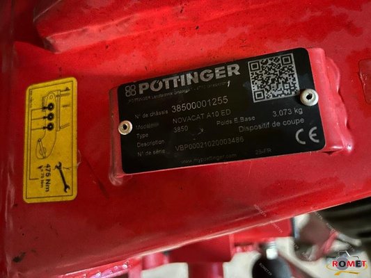 Faucheuse conditionneuse Pöttinger NOVACAT A10ED