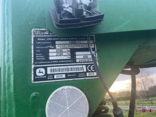 Faucheuse John Deere 1365