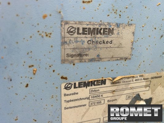 Herse rotative Lemken ZIRKON 10/450 K