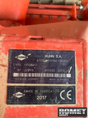Herse rotative Kuhn HR304