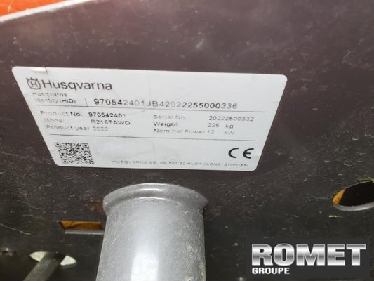 Tondeuse autoportée - RIDER216T4WD