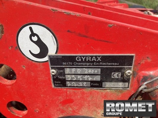 Faucheuse Gyrax RFE 2000